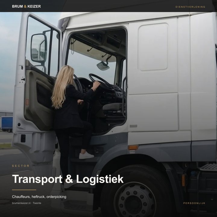 Brum en Keizer social post sector transport en logistiek